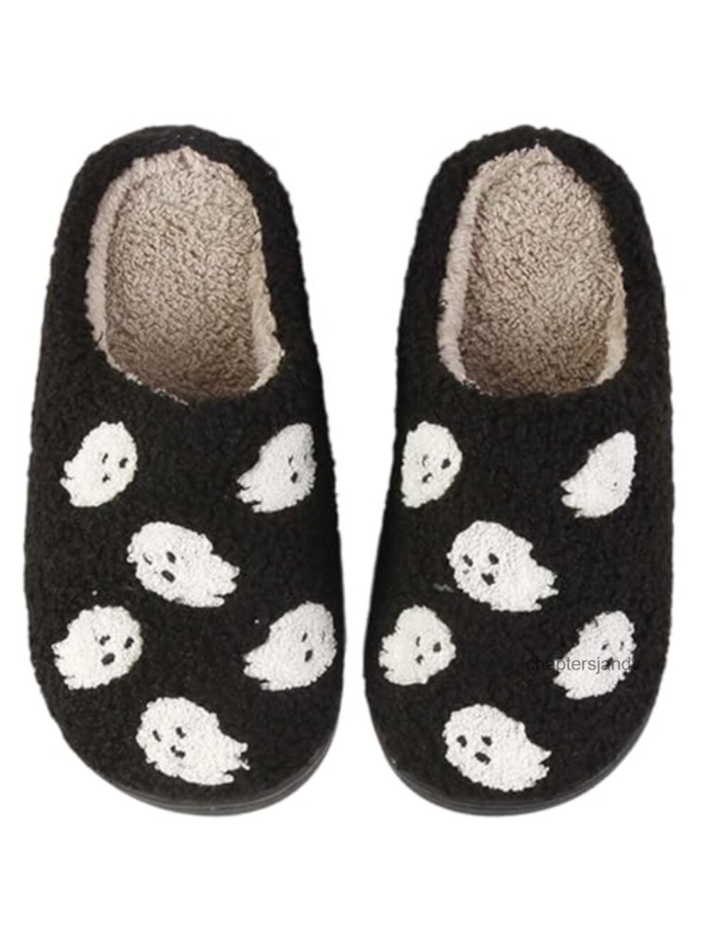 Memory Foam Plush Fluffy Lined Slippers Indoor Outdoor House Winter